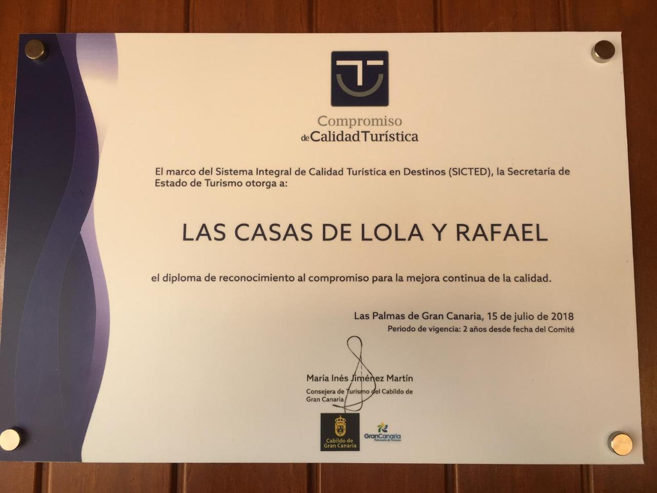 Las Casas De Lola Y Rafael 摩亚 外观 照片